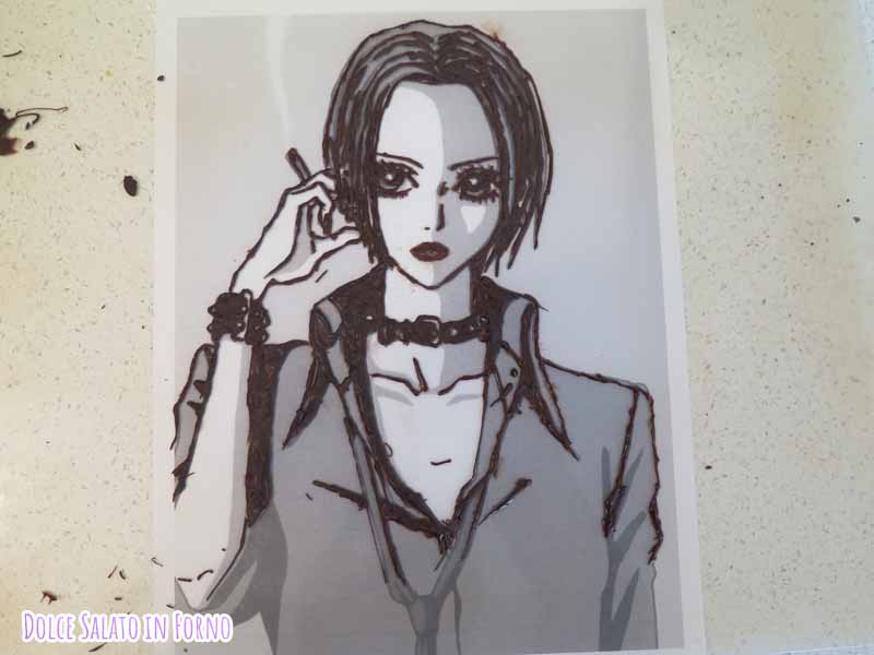 decorazione cioccolato Nana Osaki