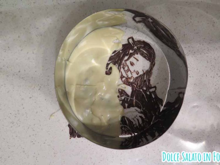 decorazione cioccolato Nezuko Kamado