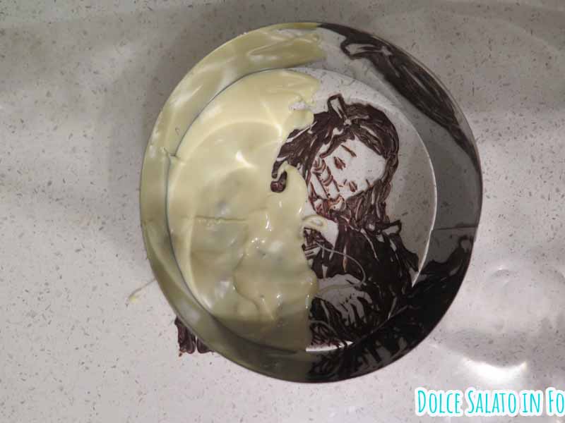 decorazione cioccolato Nezuko Kamado