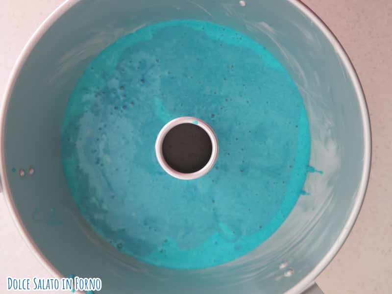 Chiffon cake al cocco