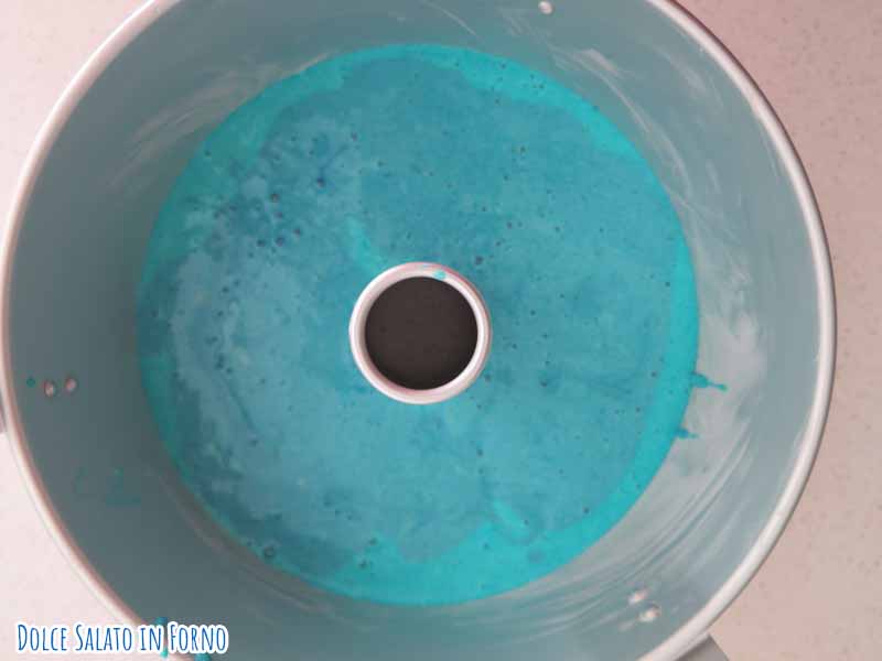 Chiffon cake al cocco