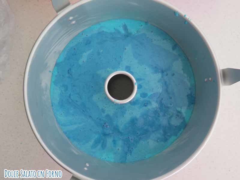 Chiffon cake al cocco