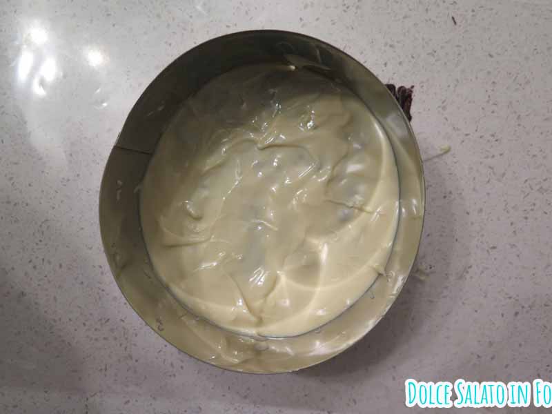ricopri decorazione cioccolato bianco
