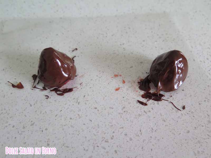 fragole ricoperte di cioccolato