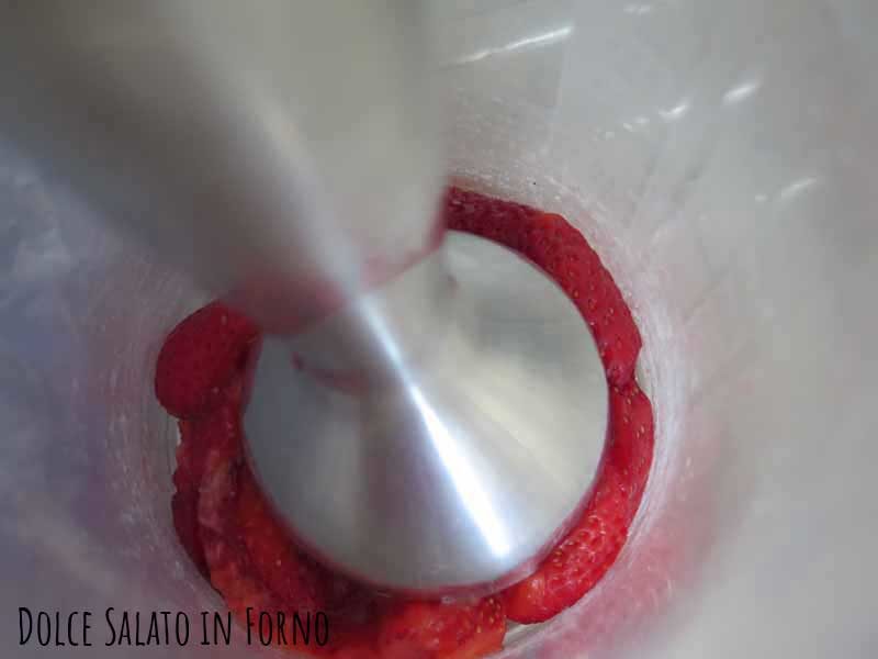 Frullare fragole