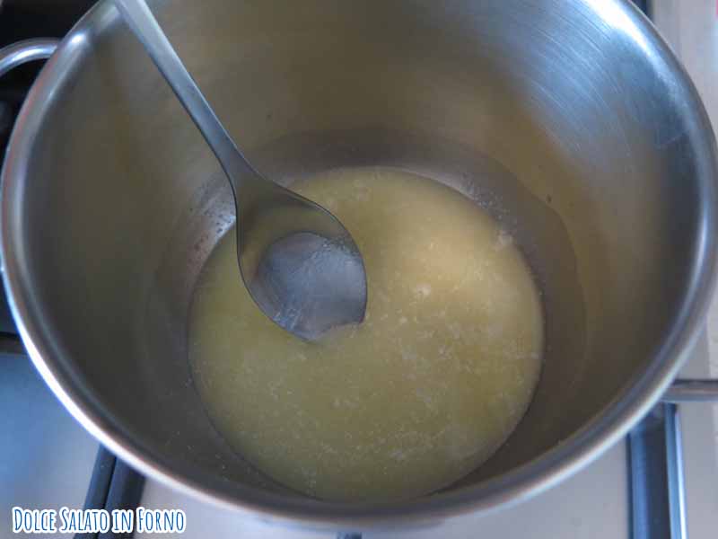 Sciogliere burro