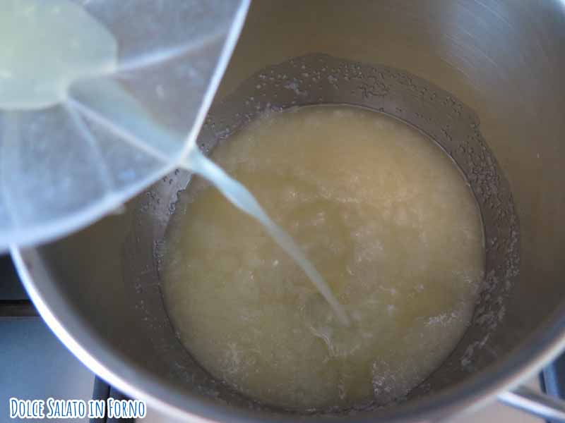 Aggiungere succo di lime