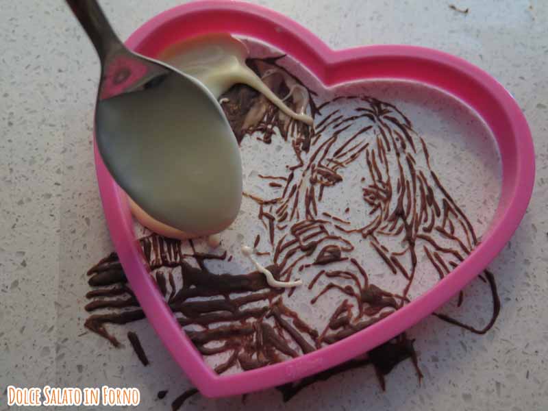 Decorazione cioccolato Tsugumi Kawana e Itsuki Ayukawa Perfect World