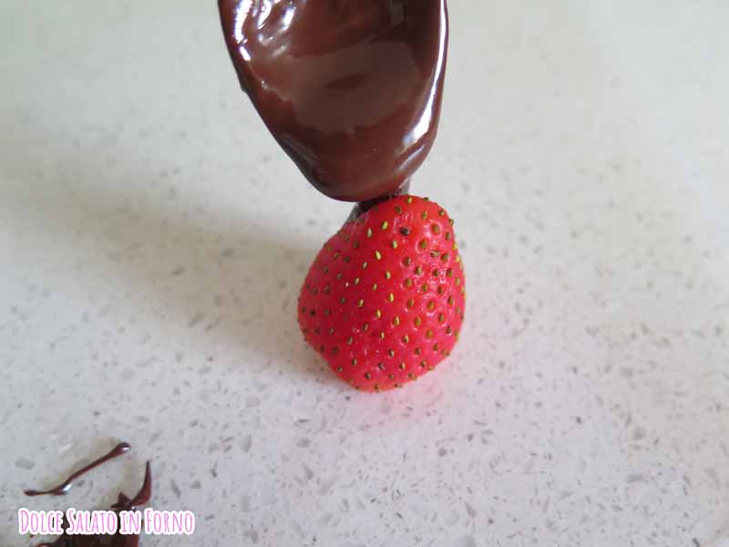 fragole ricoperte di cioccolato