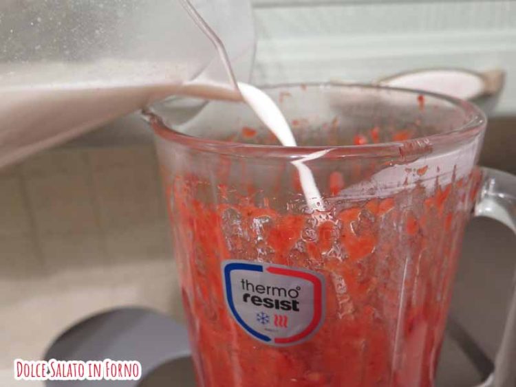 latte fragole