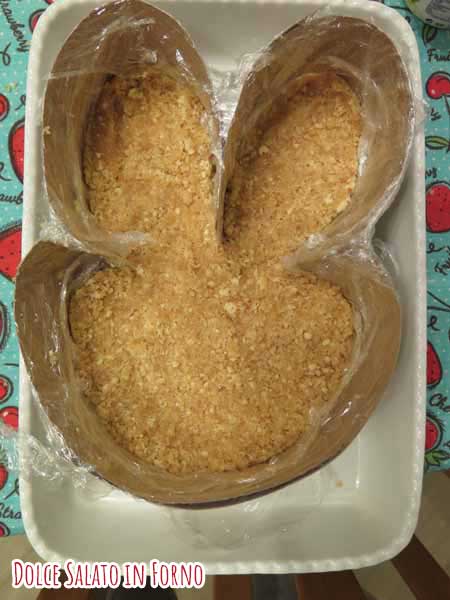 base cheesecake biscotti sciroppo acero