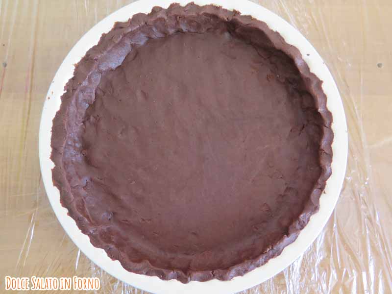 crostata al cacao senza glutine