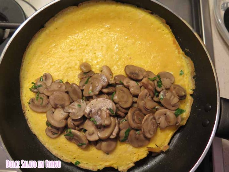 omelette ai funghi