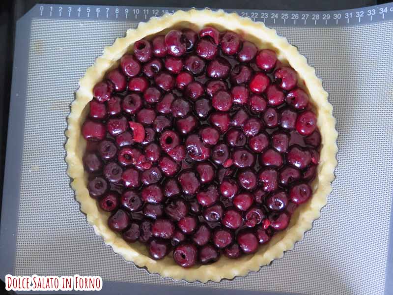 crostata ciliegie fresche