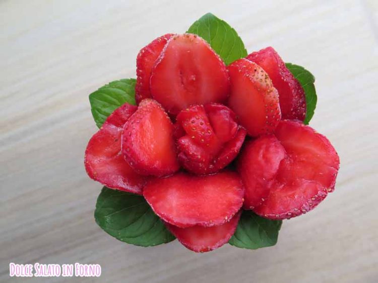 fiore di Ren di fragole