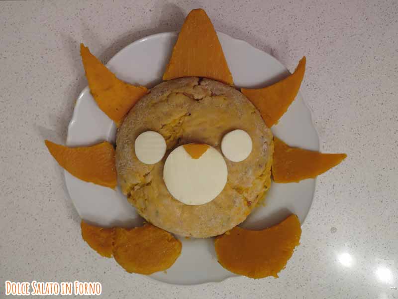 Gateau a forma di leone della Sunny di One Piece