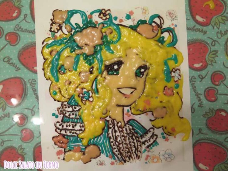 decorazione Candy Candy per torta
