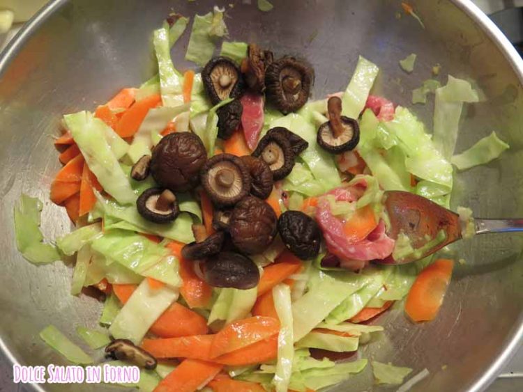 aggiungi shiitake