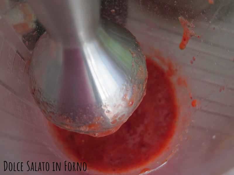 Frullare le fragole