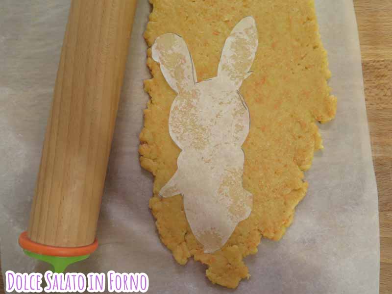 Ritaglia biscotto coniglio figura intera