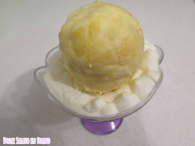 sorbetto ananas