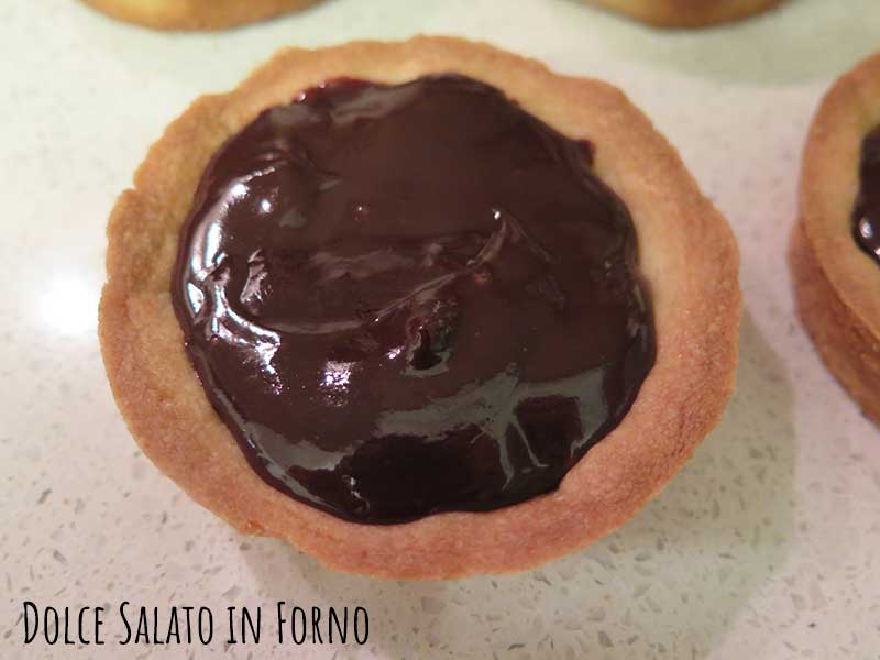 crostatina pere e cioccolato