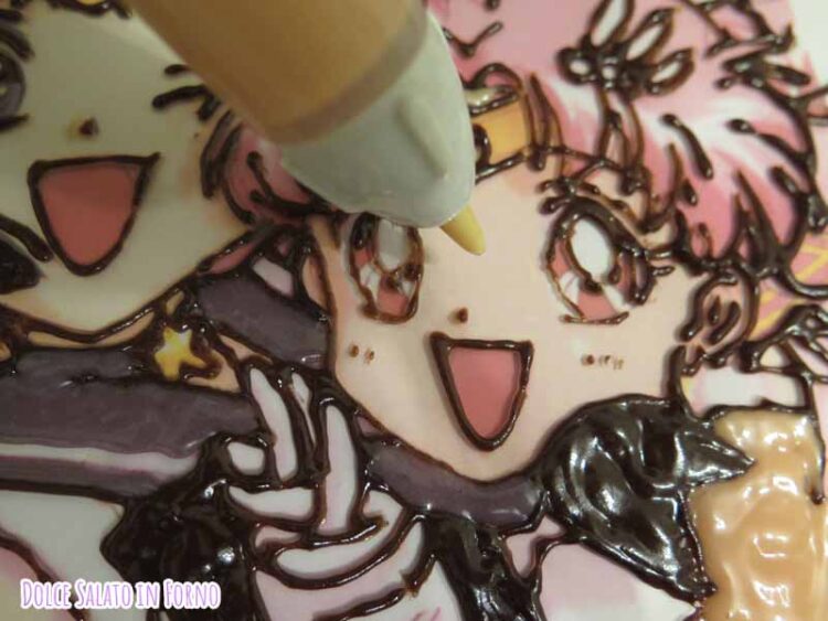 decorazione sailor saturn chibiusa