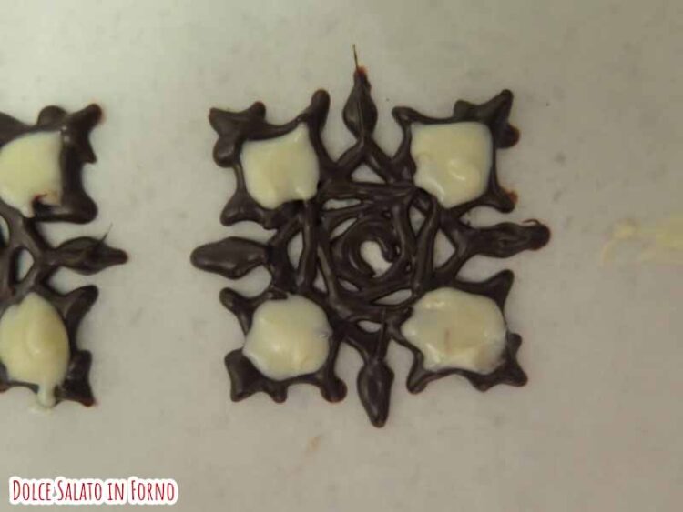 Decorazione cioccolato logo Cross Academy Vampire Knight