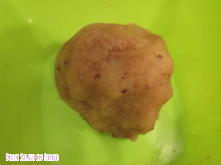 Impasto fava dei morti romagnola cannella