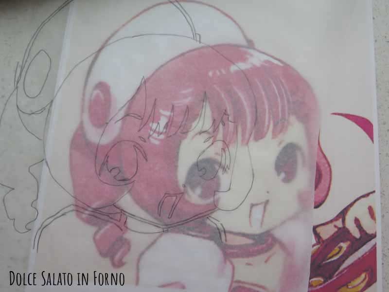 Ricalcare Sumomo di Chobits