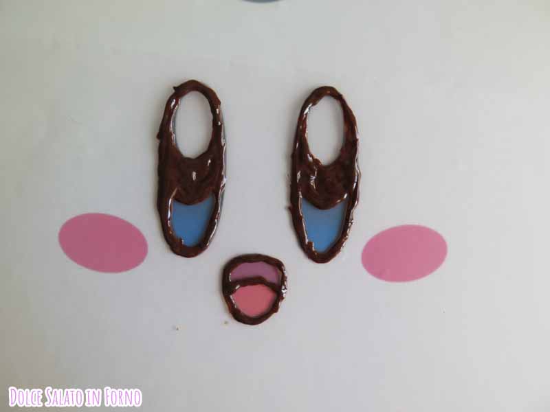 decorazione cioccolato Kirby