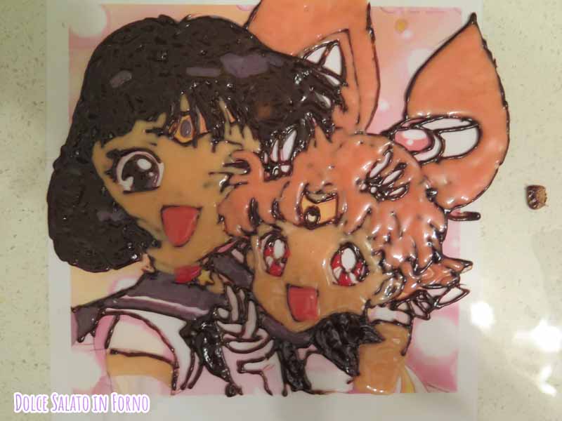 decorazione sailor saturn chibiusa