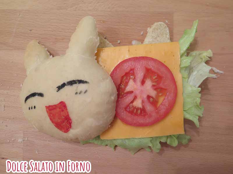 Panino a forma di Babbit di Rossana