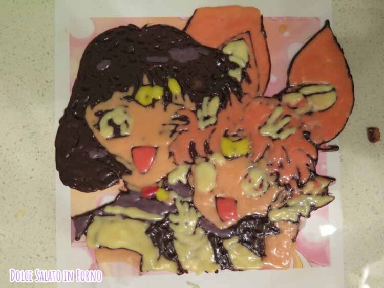 decorazione sailor saturn chibiusa