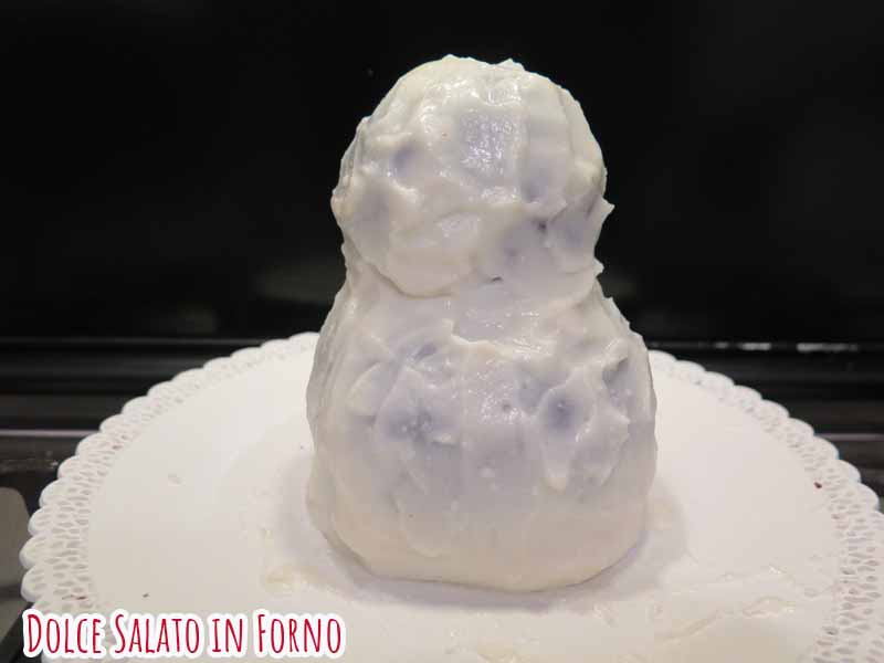 torta pupazzo di neve