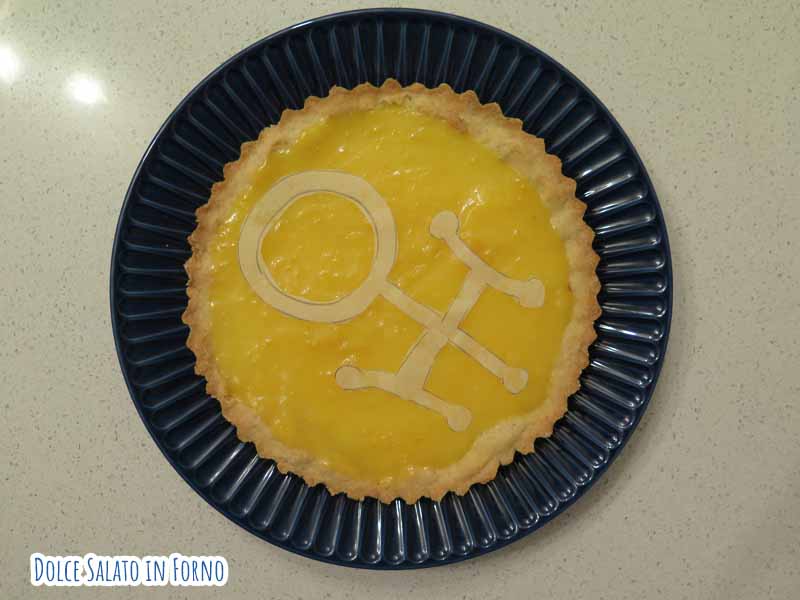 crostata lemon curd simbolo urano