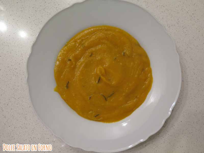 crema zucca patate