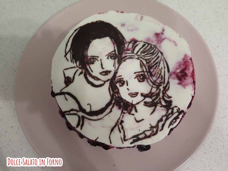 decorazione cioccolato Nana Osaki e Komatsu (Hachi)