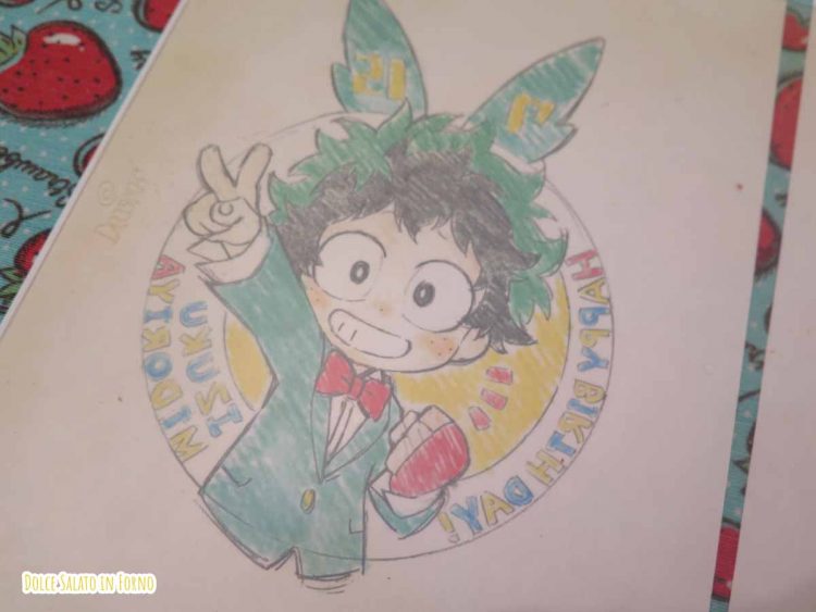 Modello Deku Compleanno