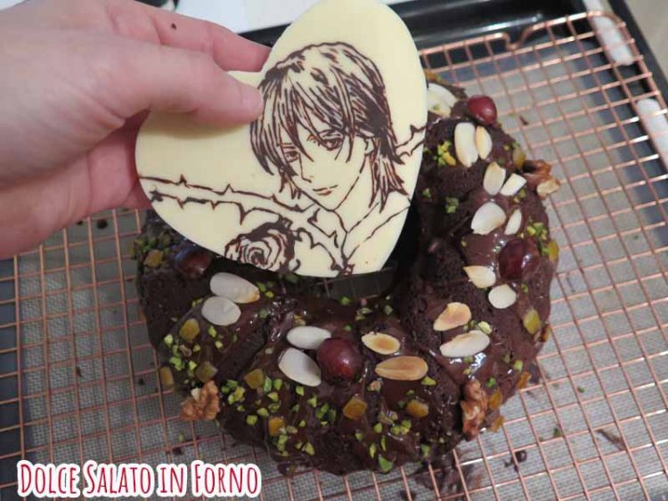 decorazione di Sota Koyurugi di Chocolatier in cioccolato