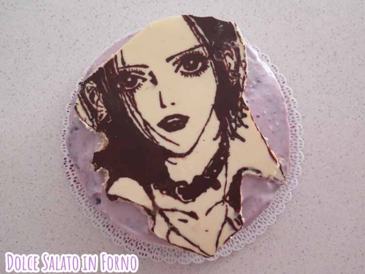 decorazione Nana Osaki in cioccolato