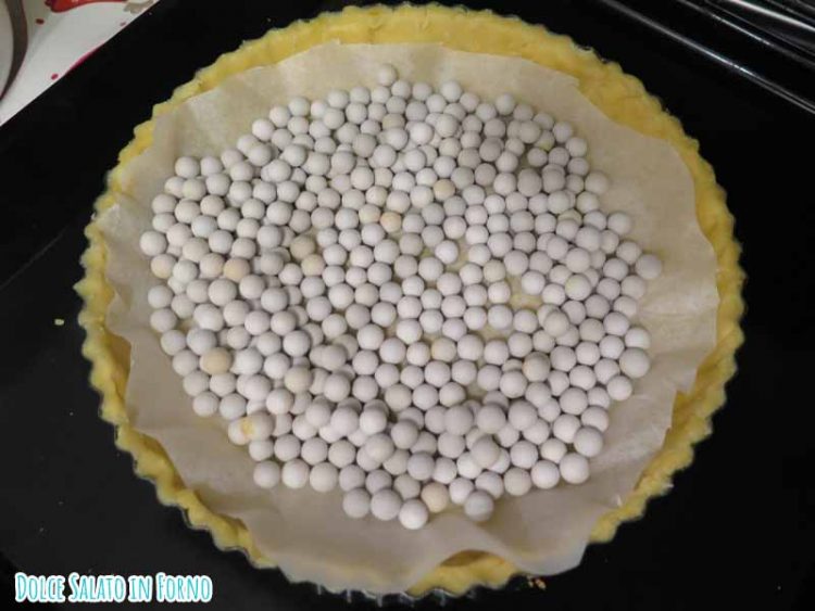 cottura in bianco crostata al cocco