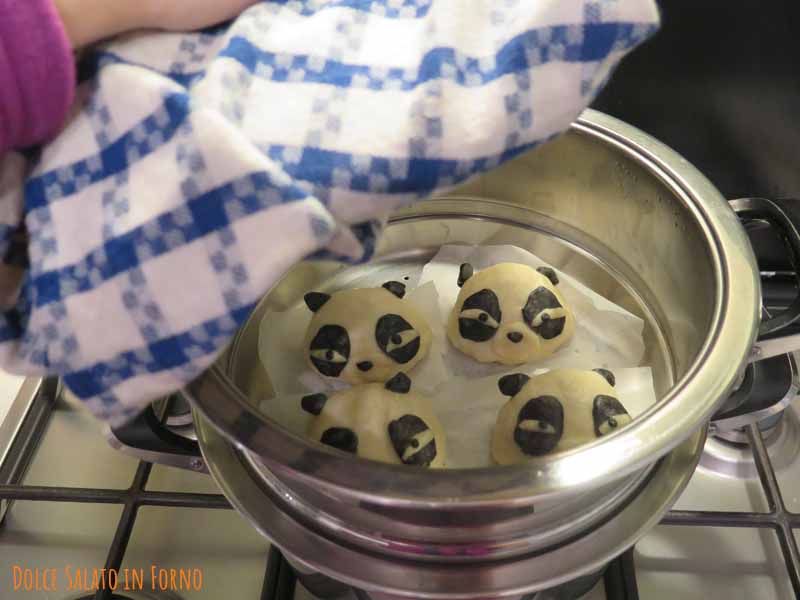 baozi al vapore a forma di genma panda Ranma