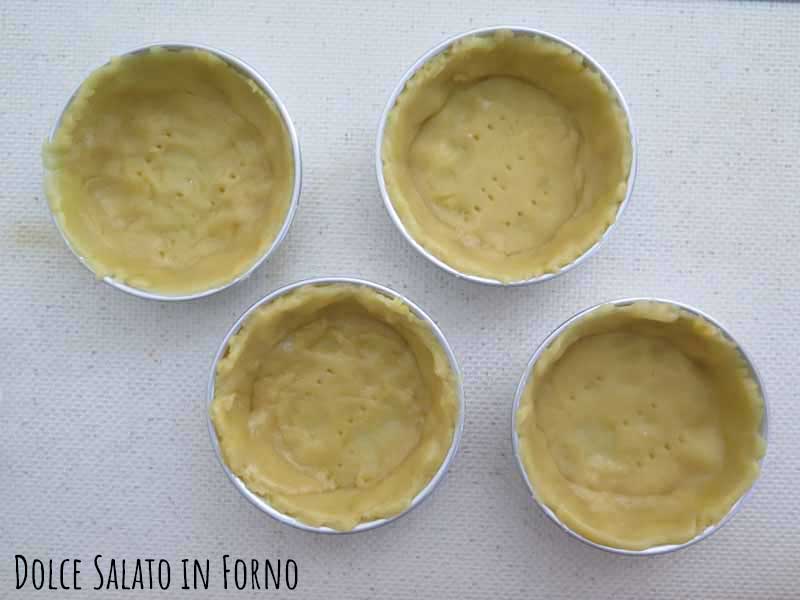 Crostatine frolla olio