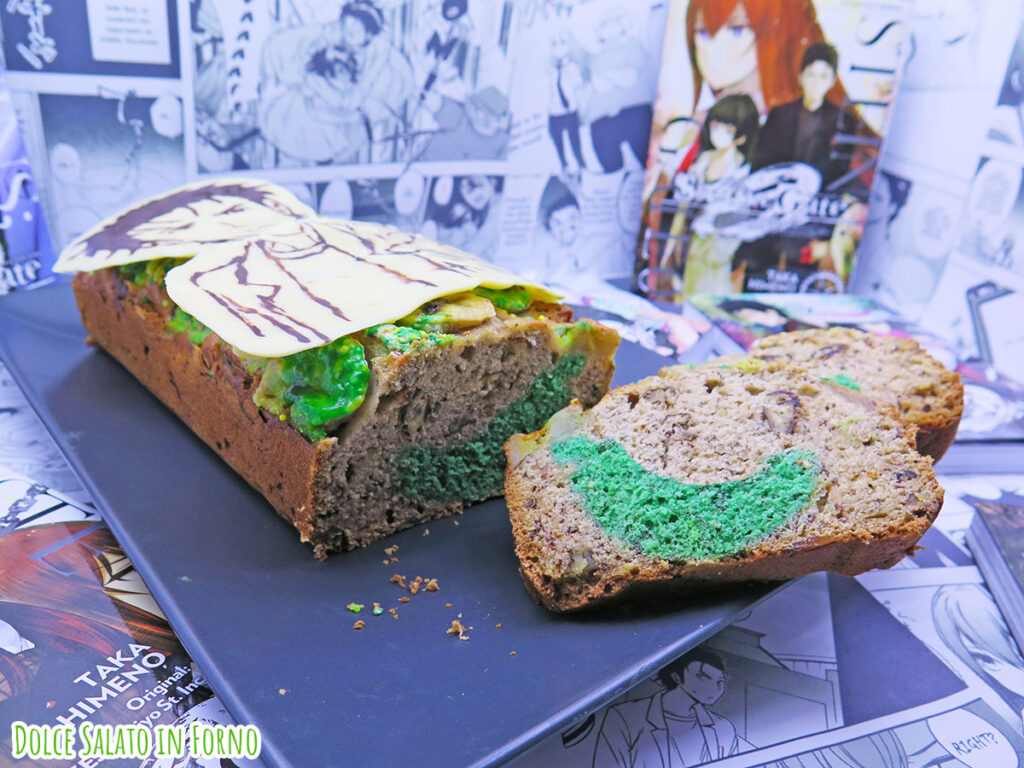 banana bread con sorpresa di Rintaro Okabe Steins Gate