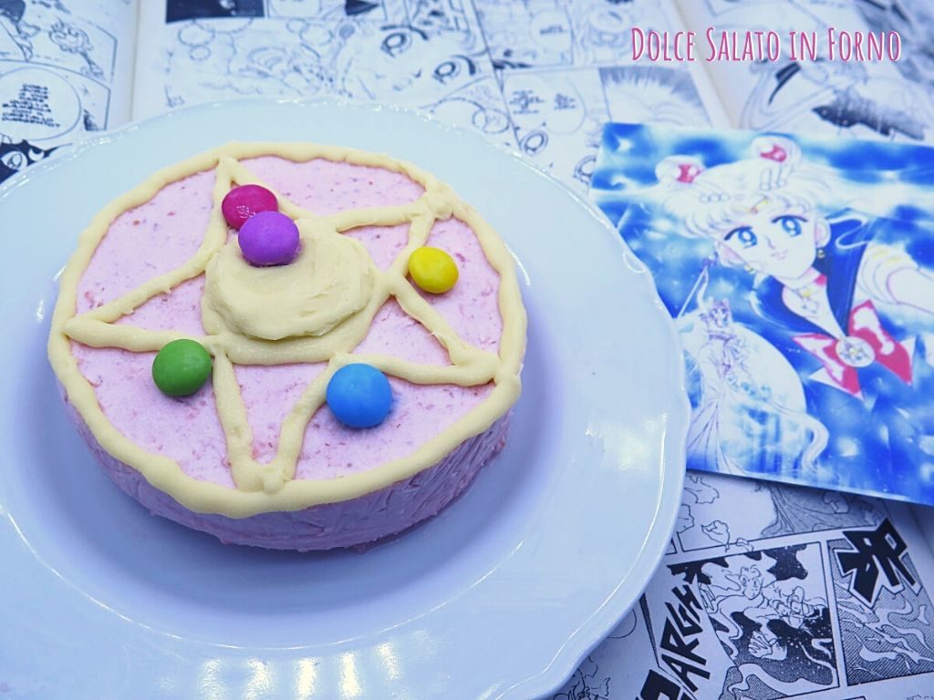 Bavarese alle fragole Cristallo D'Argento Sailor Moon