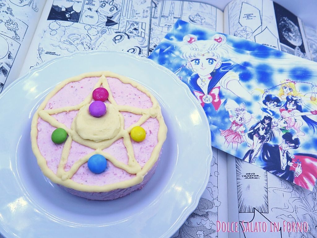 Bavarese alle fragole Cristallo D'Argento Sailor Moon