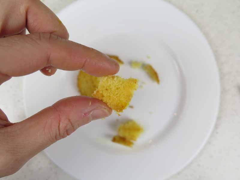 becco chocobo ricavato dal muffin