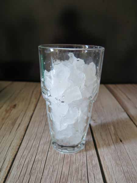 bicchiere ghiaccio