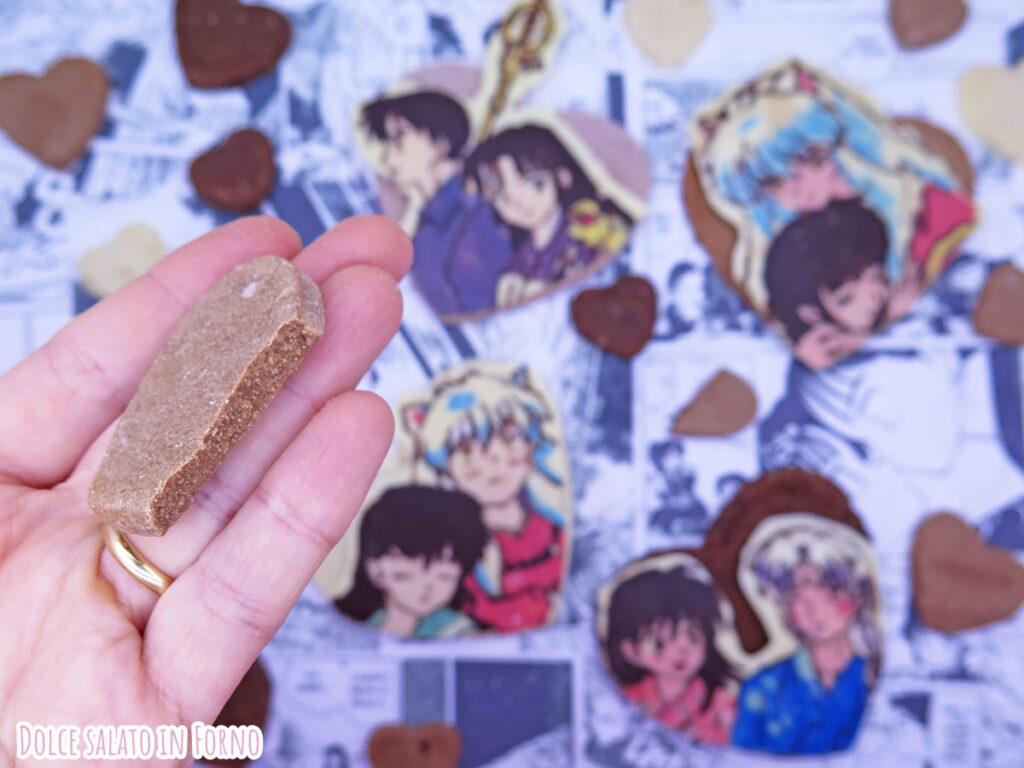 Biscotti al cioccolato facili e veloci di Inuyasha